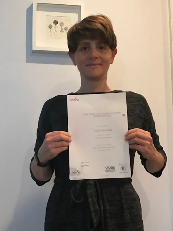 Picture of a recent Distance Learning Centre Graduate